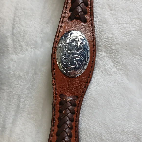 Old West Brown and Camouflage Cowboy Boots - Picture 6 of 11